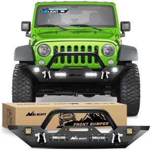 2007-2018 Jeep Wrangler JK/JKU Front Bumper Rock Crawler Winch Plate