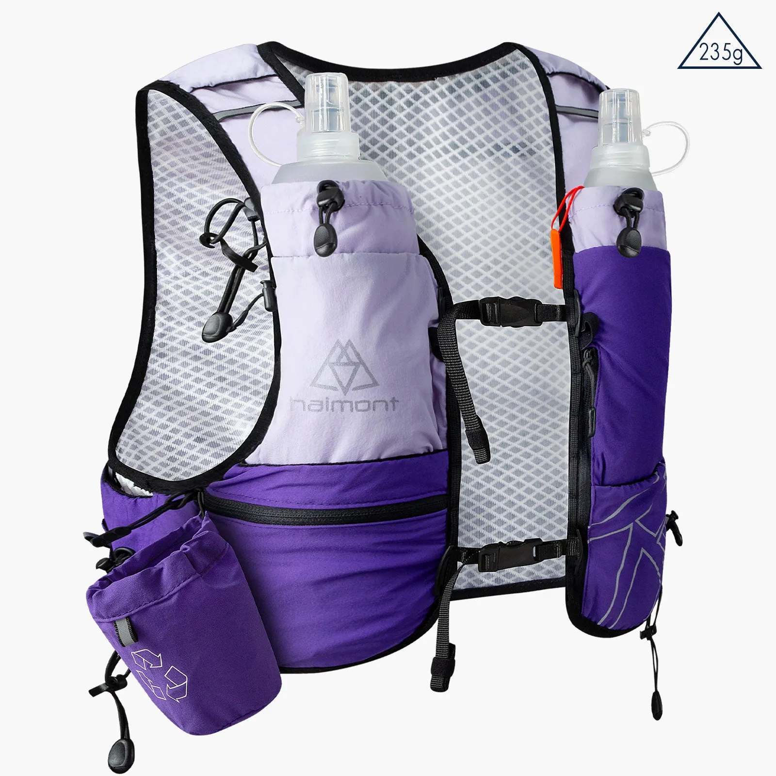 8L Pro Running Vest  The Ultimate Hydration Companion for Long-Distance Trail Runners