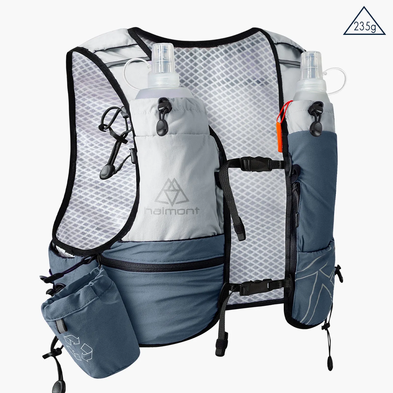 8L Pro Running Vest  The Ultimate Hydration Companion for Long-Distance Trail Runners