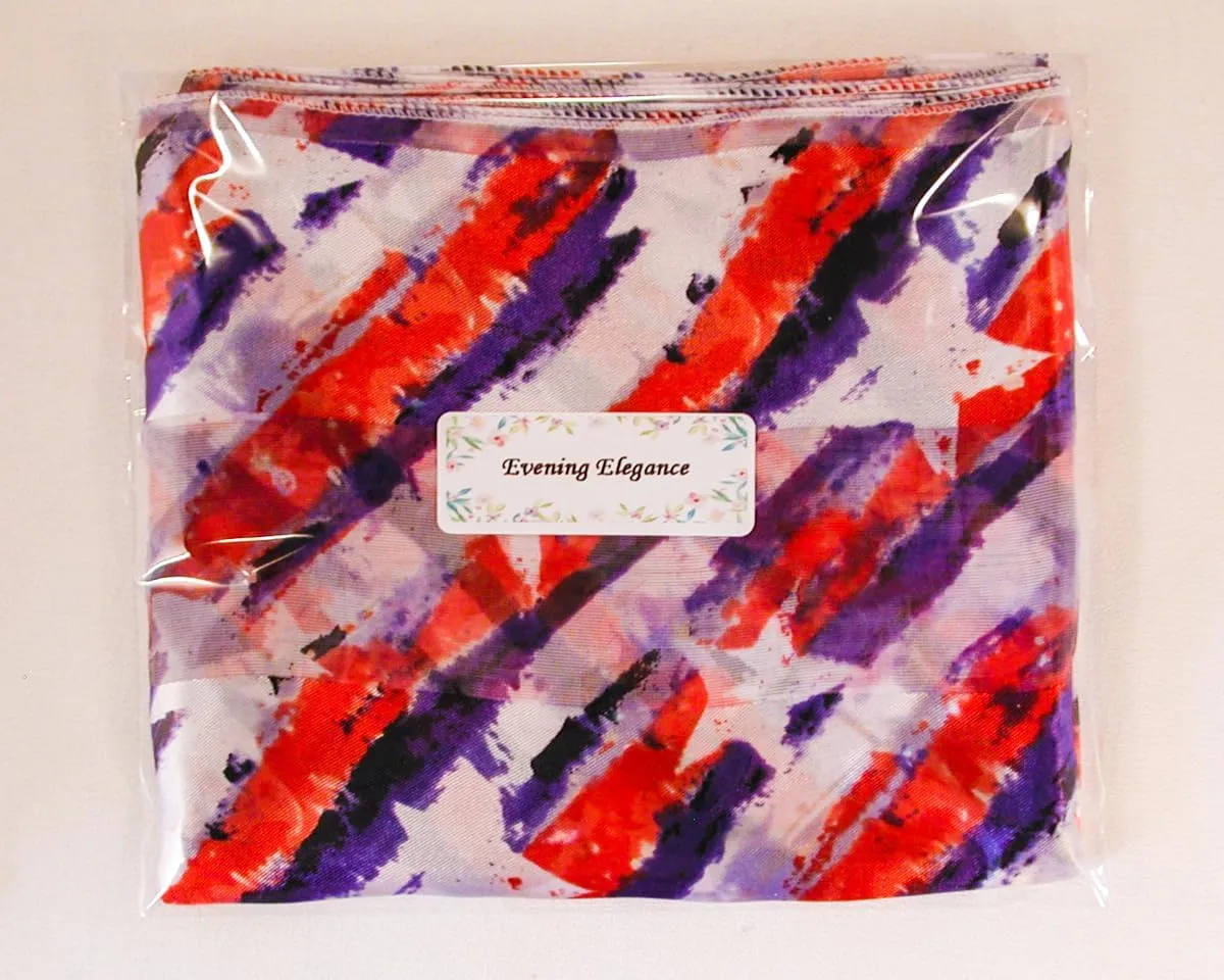 American Flag Independence Day 4th of July Long Lightweight Patriotic Scarf