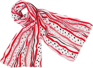 American Flag Independence Day 4th of July Long Lightweight Patriotic Scarf
