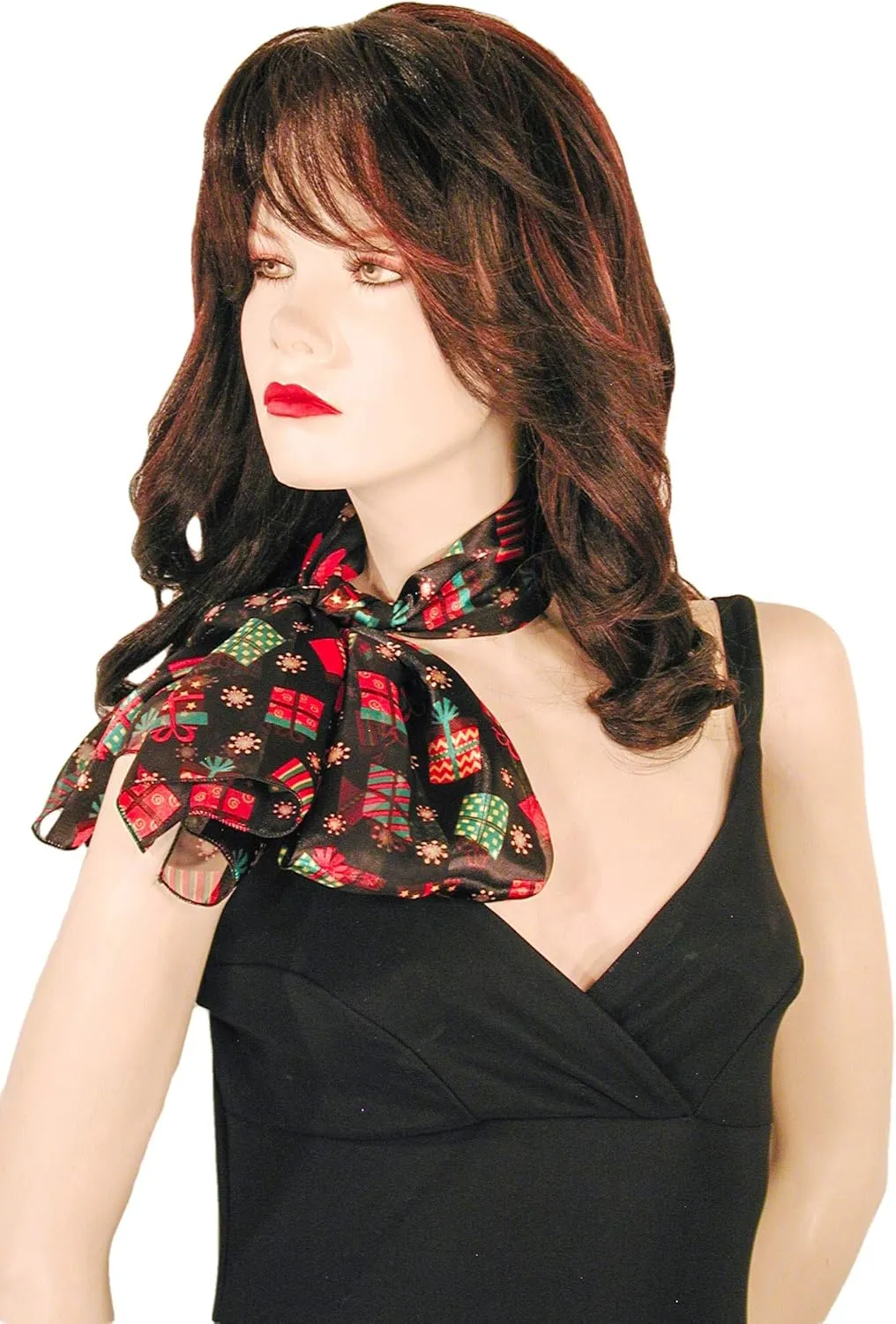 Colorful Gift Boxes Christmas Holiday Scarves with Gift Box Option