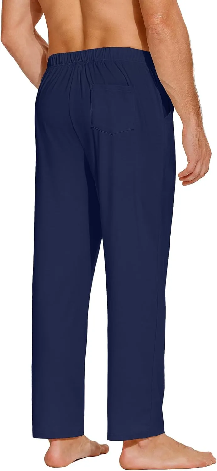 COOFANDY Mens Yoga Sweatpants Casual Open Bottom Pants Lightweight Jogger Track Pants with Pockets