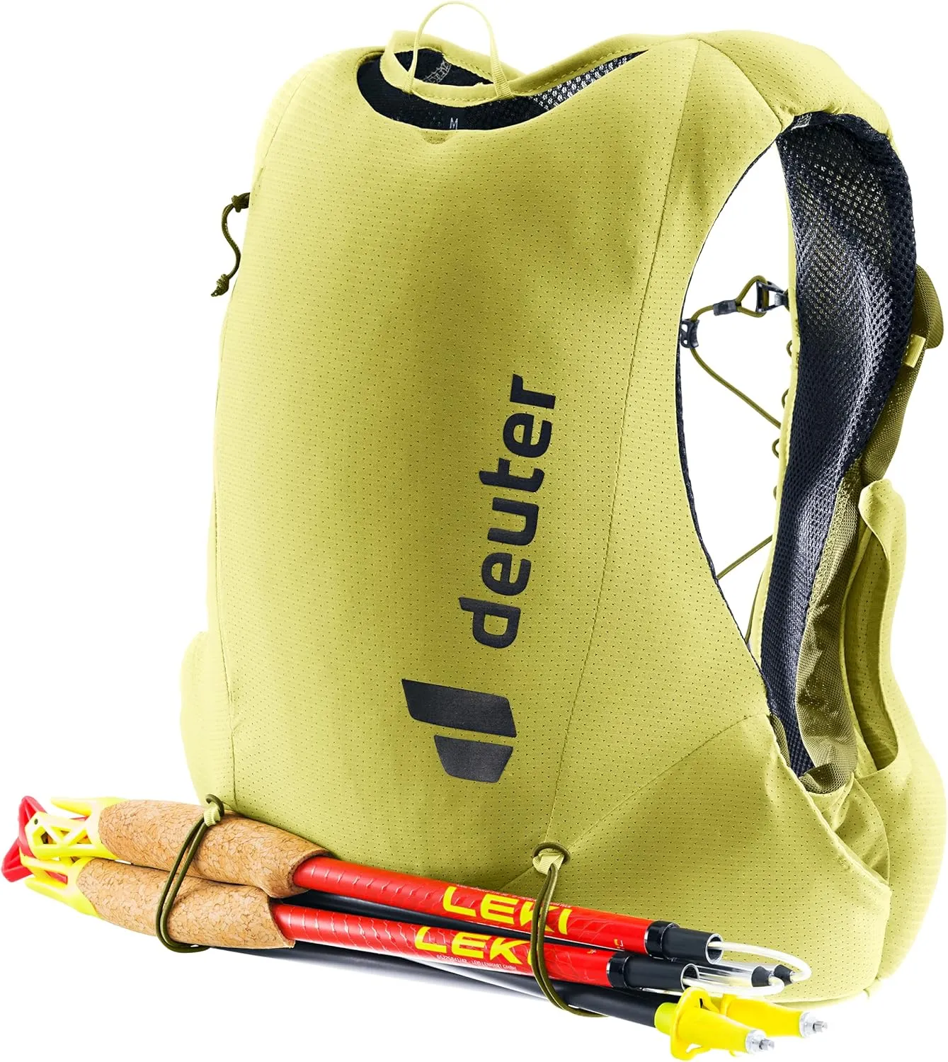 Deuter, Traick Hiking Backpack 5M Breathable Elastic Fabric Hydration System, Yellow