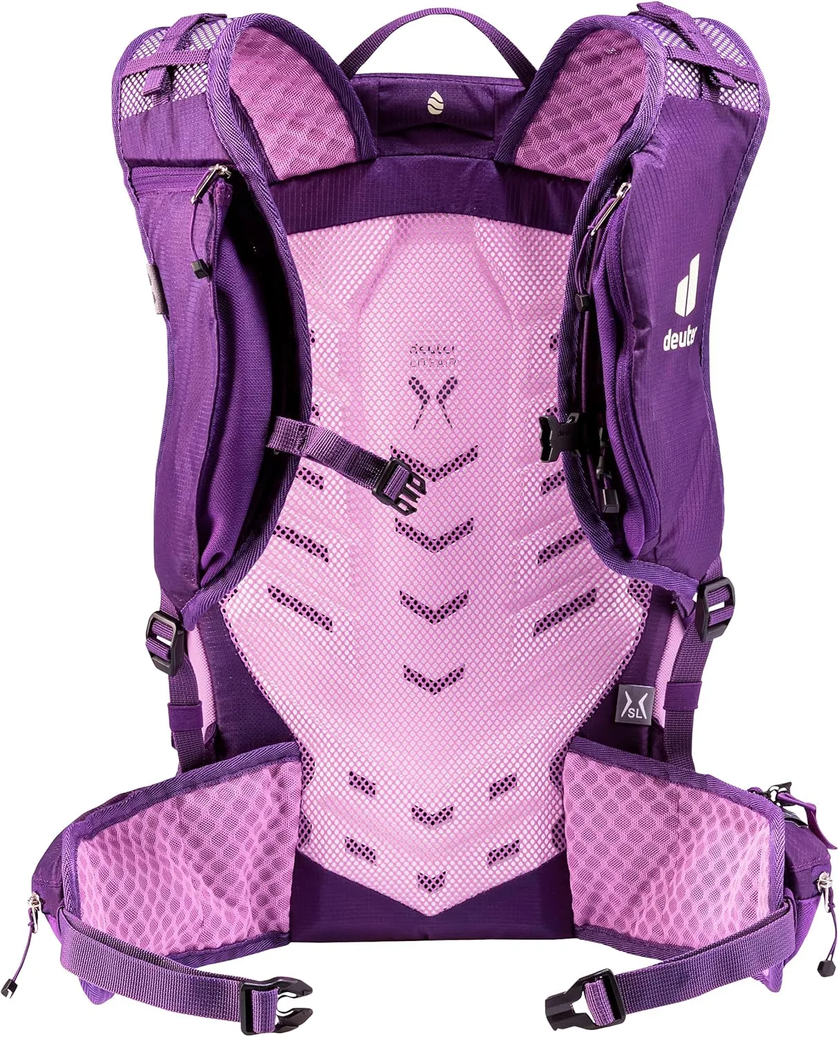 Deuter Womens Speed Lite Pro 17L SL Mountain Hiking Backpack with 2L Hydration Bladder, 17 Liters - Lotus-Mystic