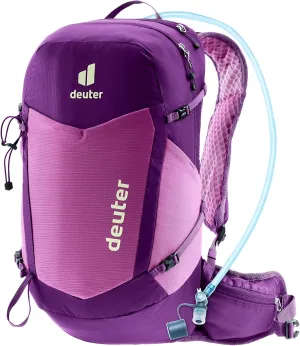 Deuter Womens Speed Lite Pro 17L SL Mountain Hiking Backpack with 2L Hydration Bladder, 17 Liters - Lotus-Mystic