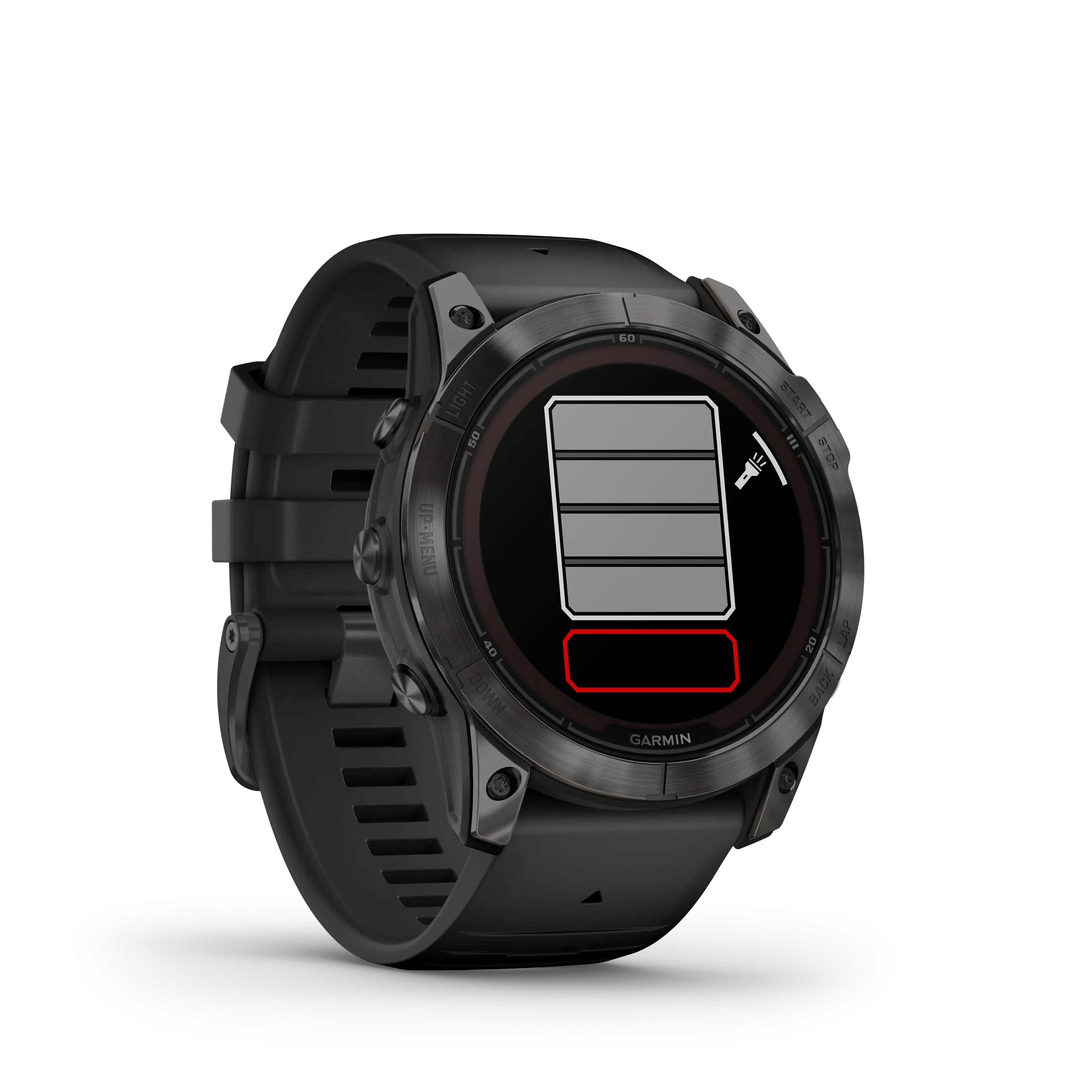 Fenix 7X Pro, 51mm, Sapphire Solar Edition - Carbon Grey DLC Titanium with Black Band - 010-02778-11