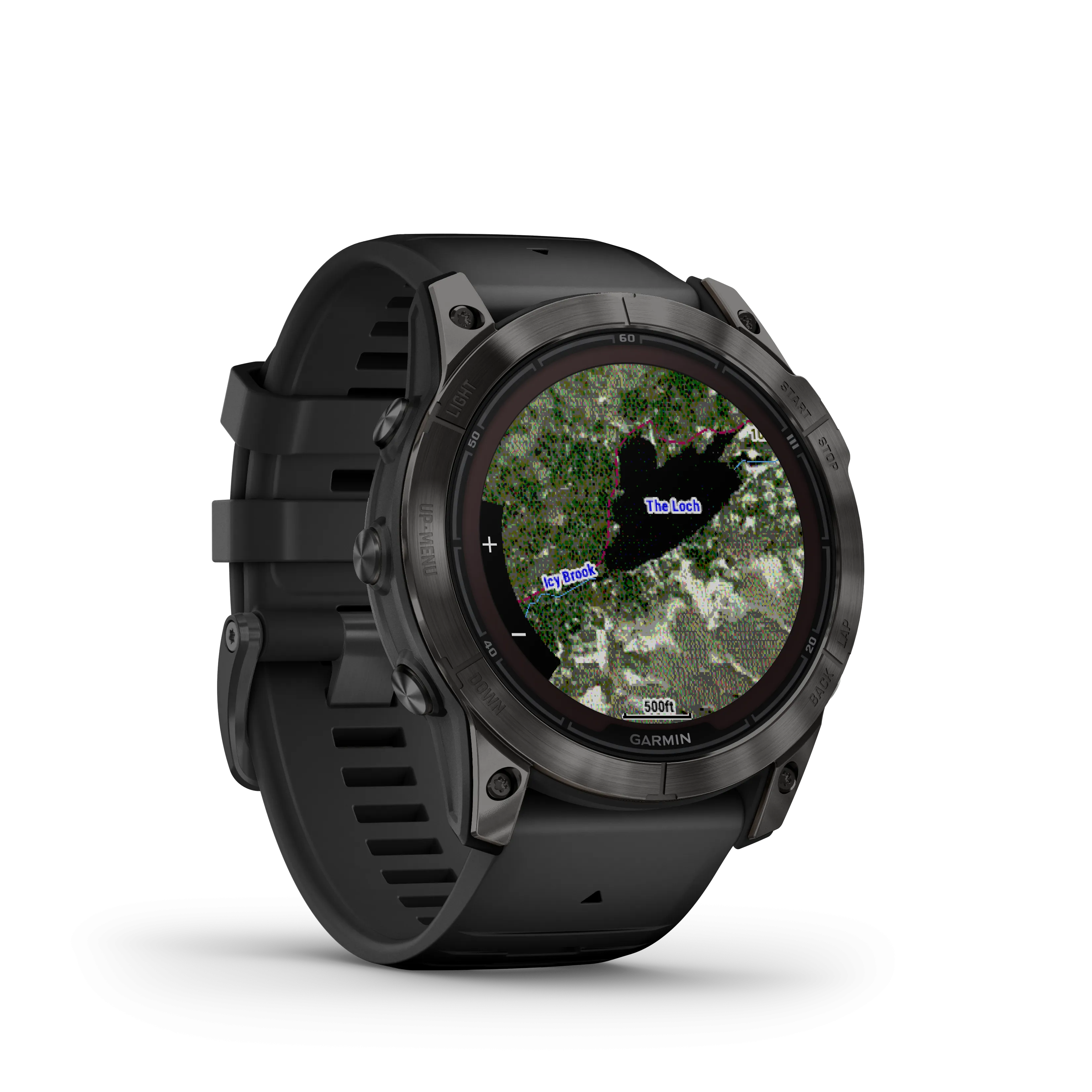 Fenix 7X Pro, 51mm, Sapphire Solar Edition - Carbon Grey DLC Titanium with Black Band - 010-02778-11