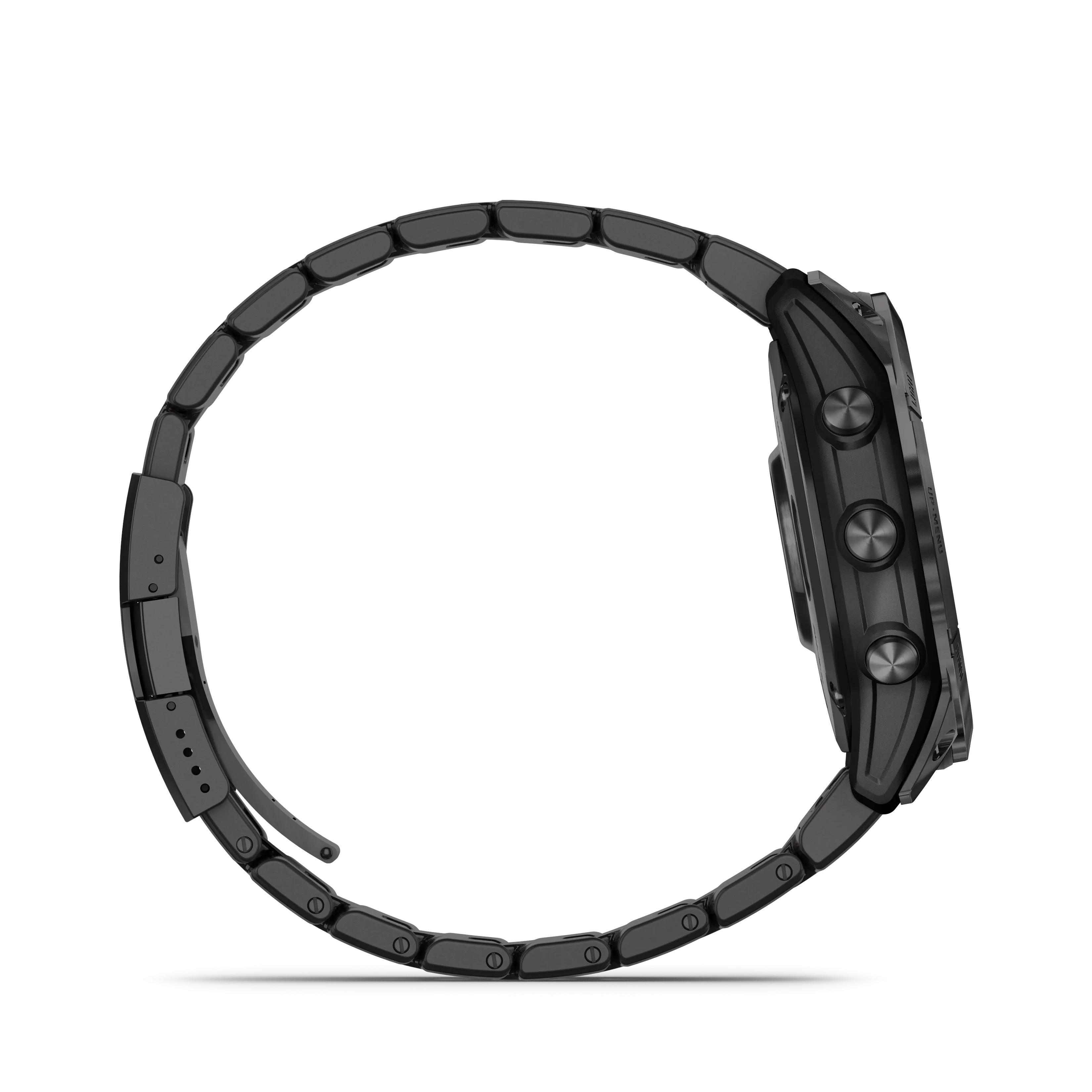 Fenix 7X Pro, Sapphire Solar Edition, 51mm - Carbon Grey DLC Titanium with Vented Titanium Bracelet - 010-02778-30