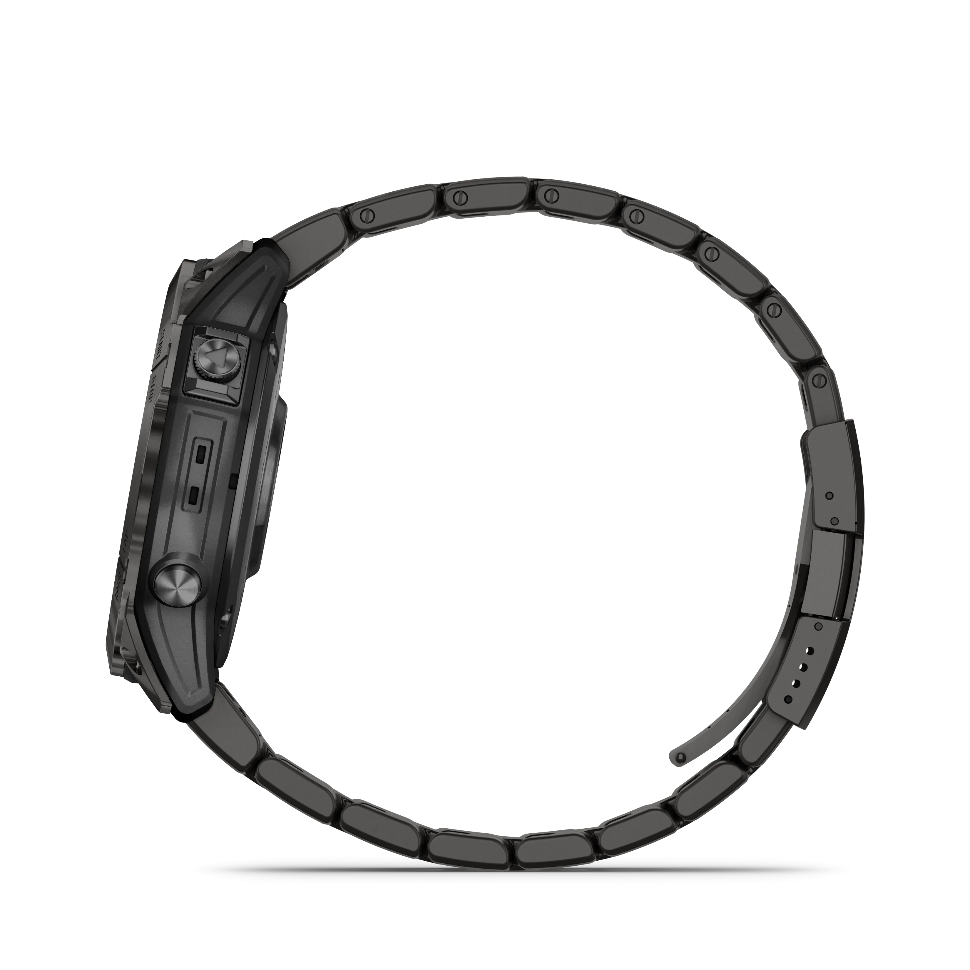 Fenix 7X Pro, Sapphire Solar Edition, 51mm - Carbon Grey DLC Titanium with Vented Titanium Bracelet - 010-02778-30