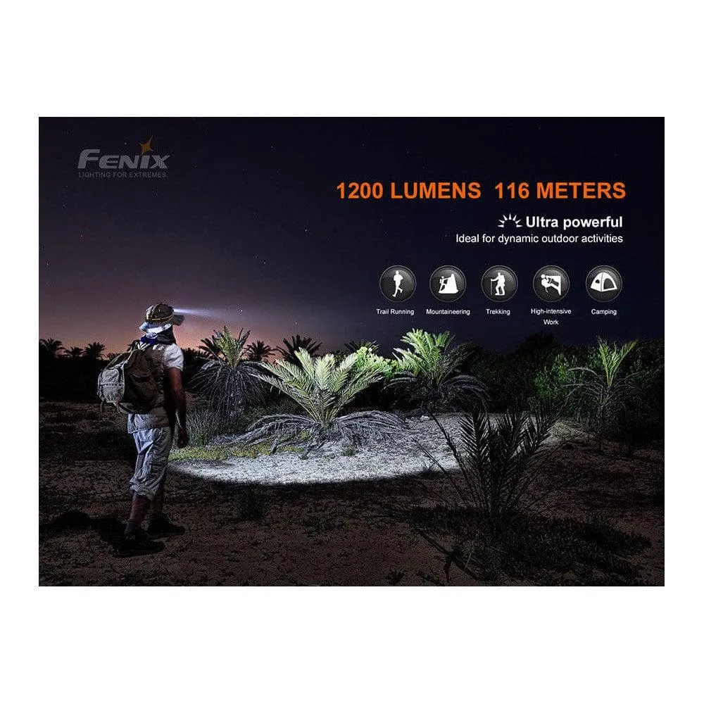 Fenix HM60R Outdoor LED Headlamp - 1200 Lumens