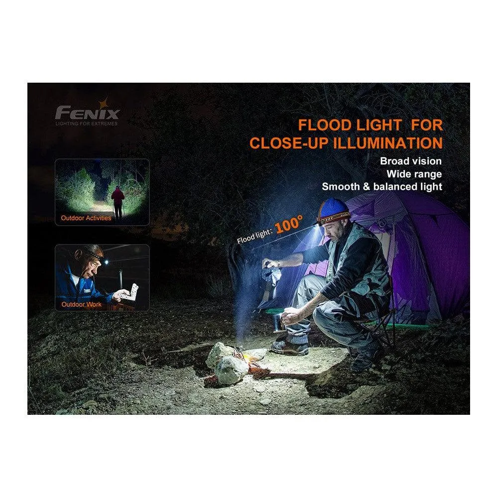 Fenix HM60R Outdoor LED Headlamp - 1200 Lumens