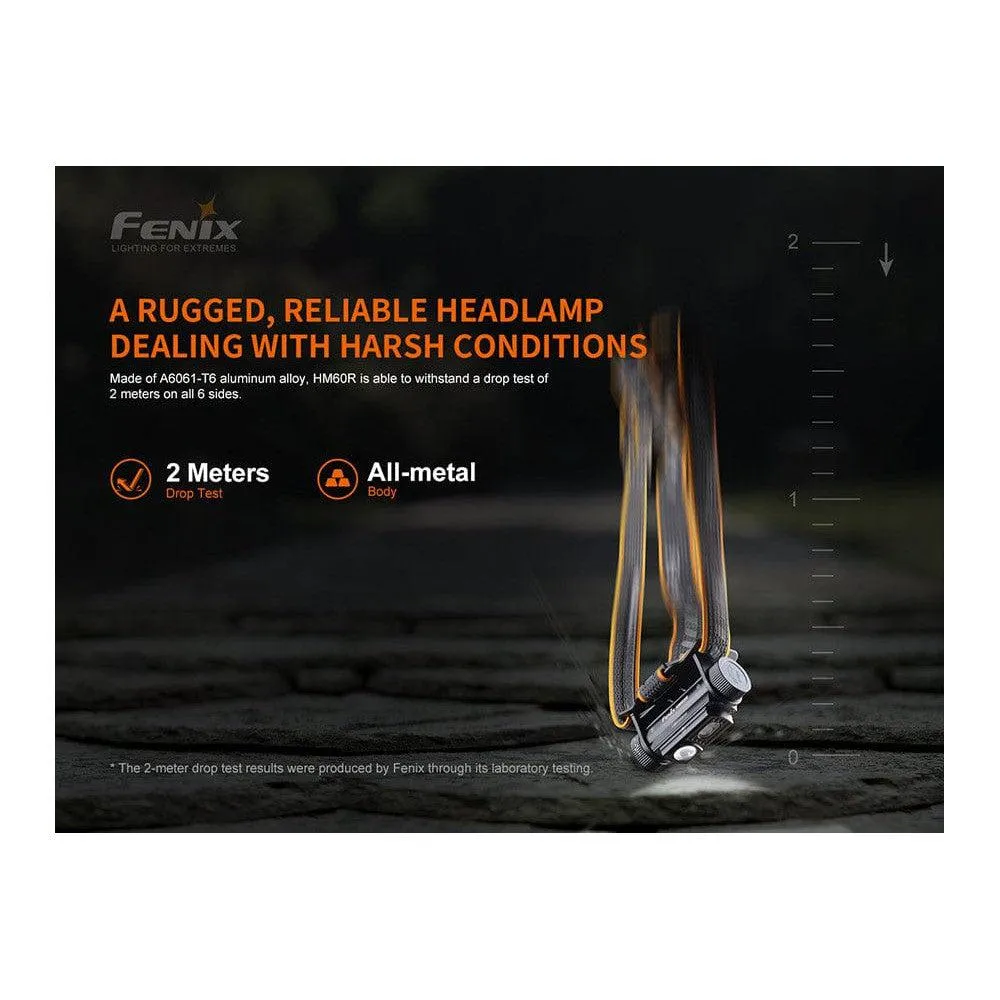 Fenix HM60R Outdoor LED Headlamp - 1200 Lumens