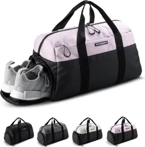 Fitgriff Gym Bag V2 for Men and Women with Shoe & Wet Compartment - Duffle Bag for Travel, Sports, Fitness and Workout