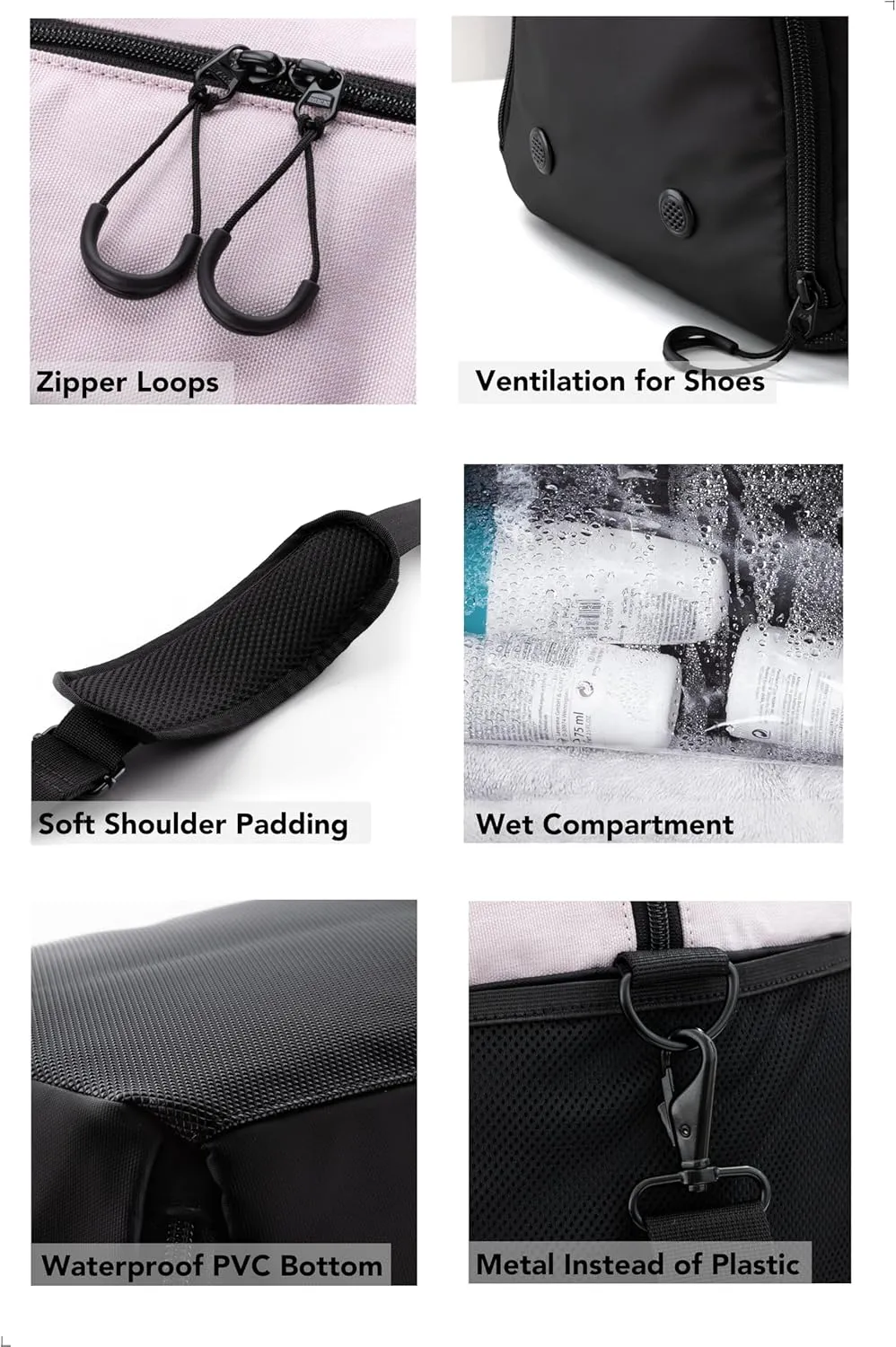 Fitgriff Gym Bag V2 for Men and Women with Shoe & Wet Compartment - Duffle Bag for Travel, Sports, Fitness and Workout