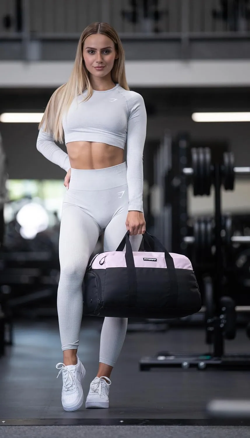 Fitgriff Gym Bag V2 for Men and Women with Shoe & Wet Compartment - Duffle Bag for Travel, Sports, Fitness and Workout