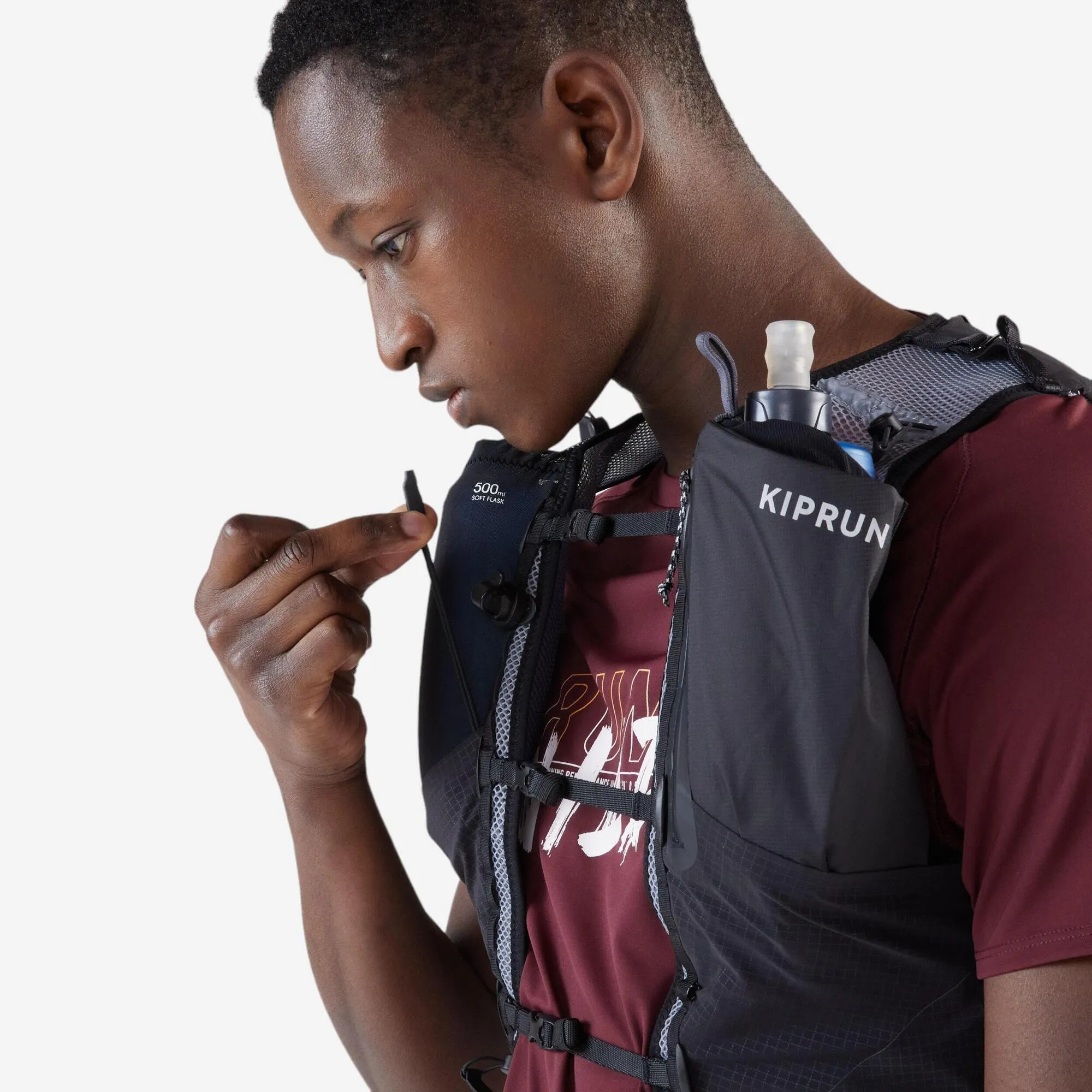 Kiprun 10L Running Hydration Vest -  1L Water Bladder Included