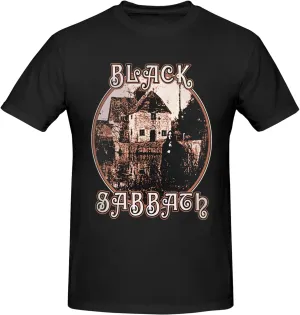 Mens T-Shirts Short Sleeve Fashion Tee Crewneck Top Clothing Black