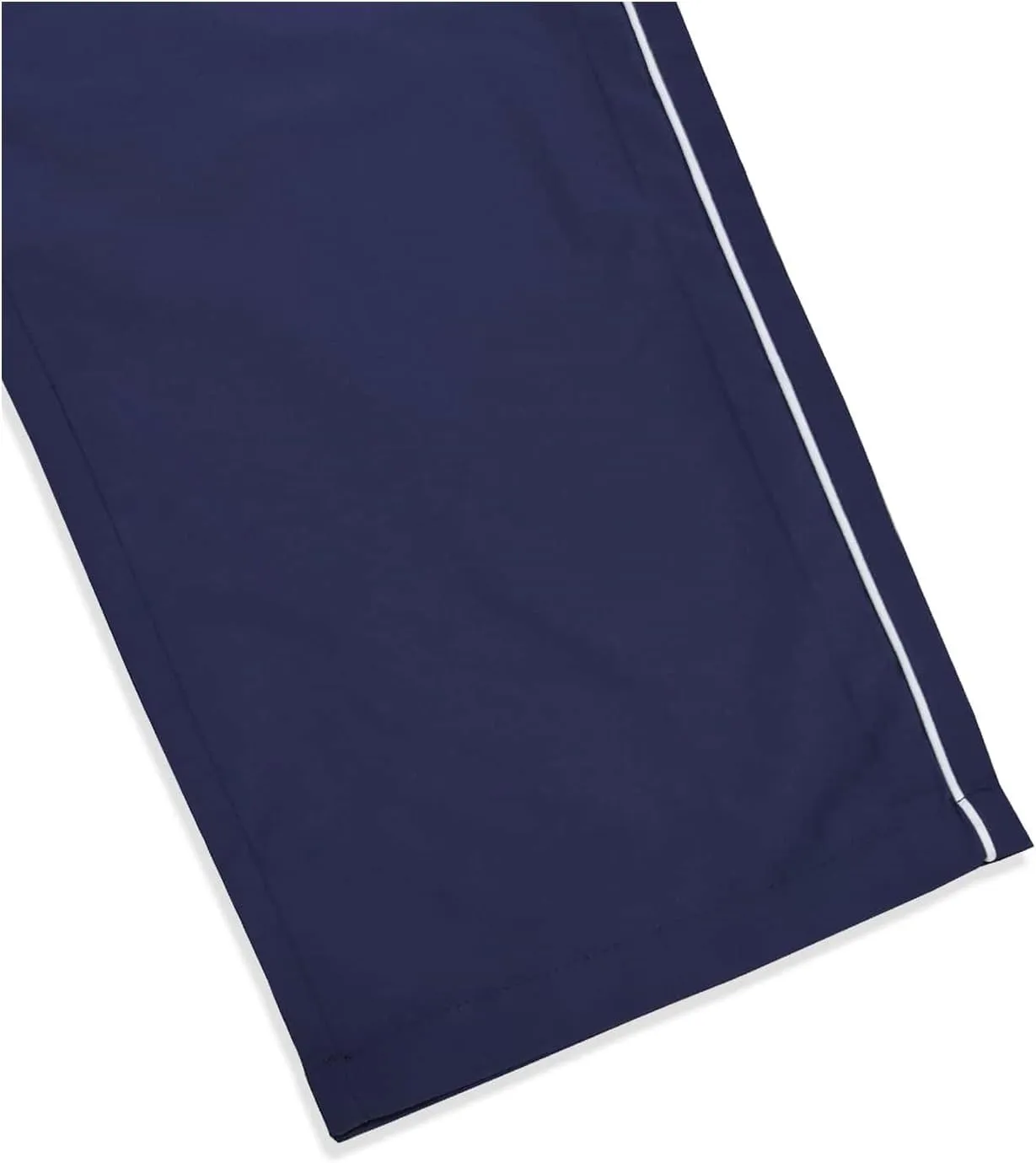 OYOANGLE Men's Letter Patched Drawstring Waisted Cargo Pants Seam Side Loose Fit Sports Joggers