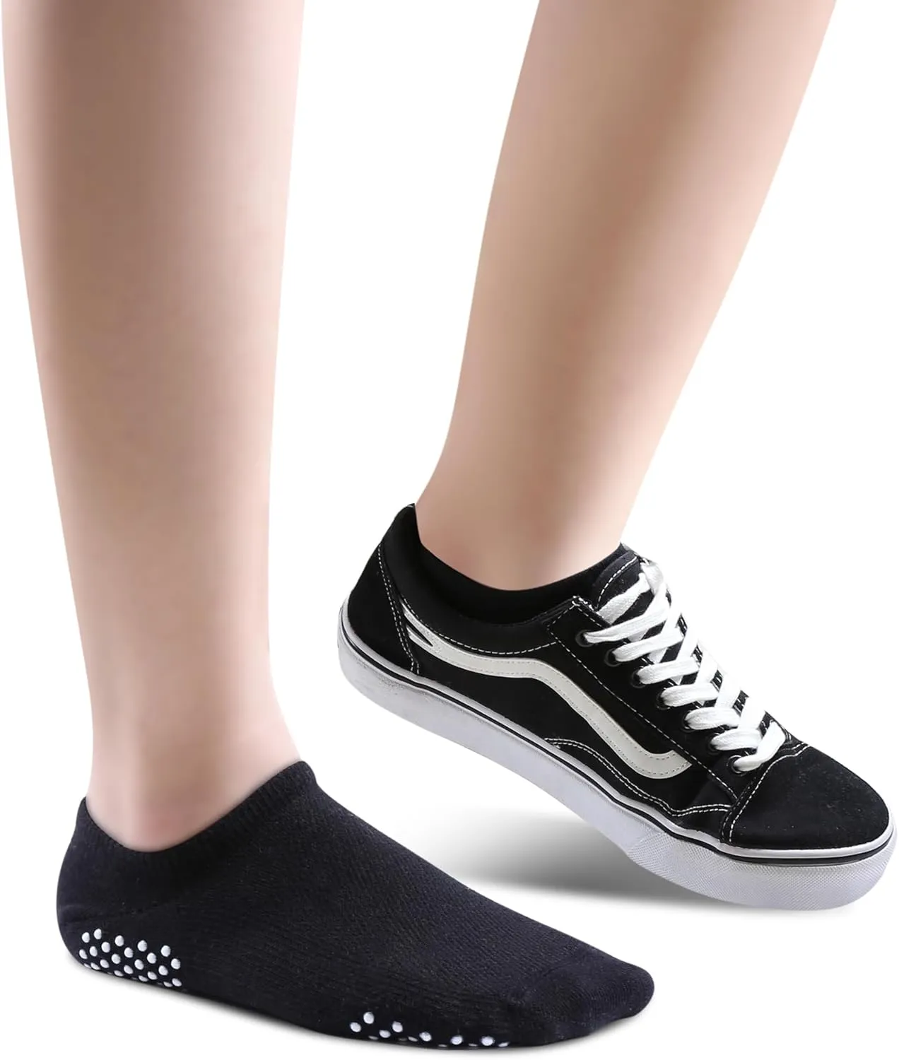 Pilates Socks Non Slip: Women Grip Socks for Yoga Barre Hospital House
