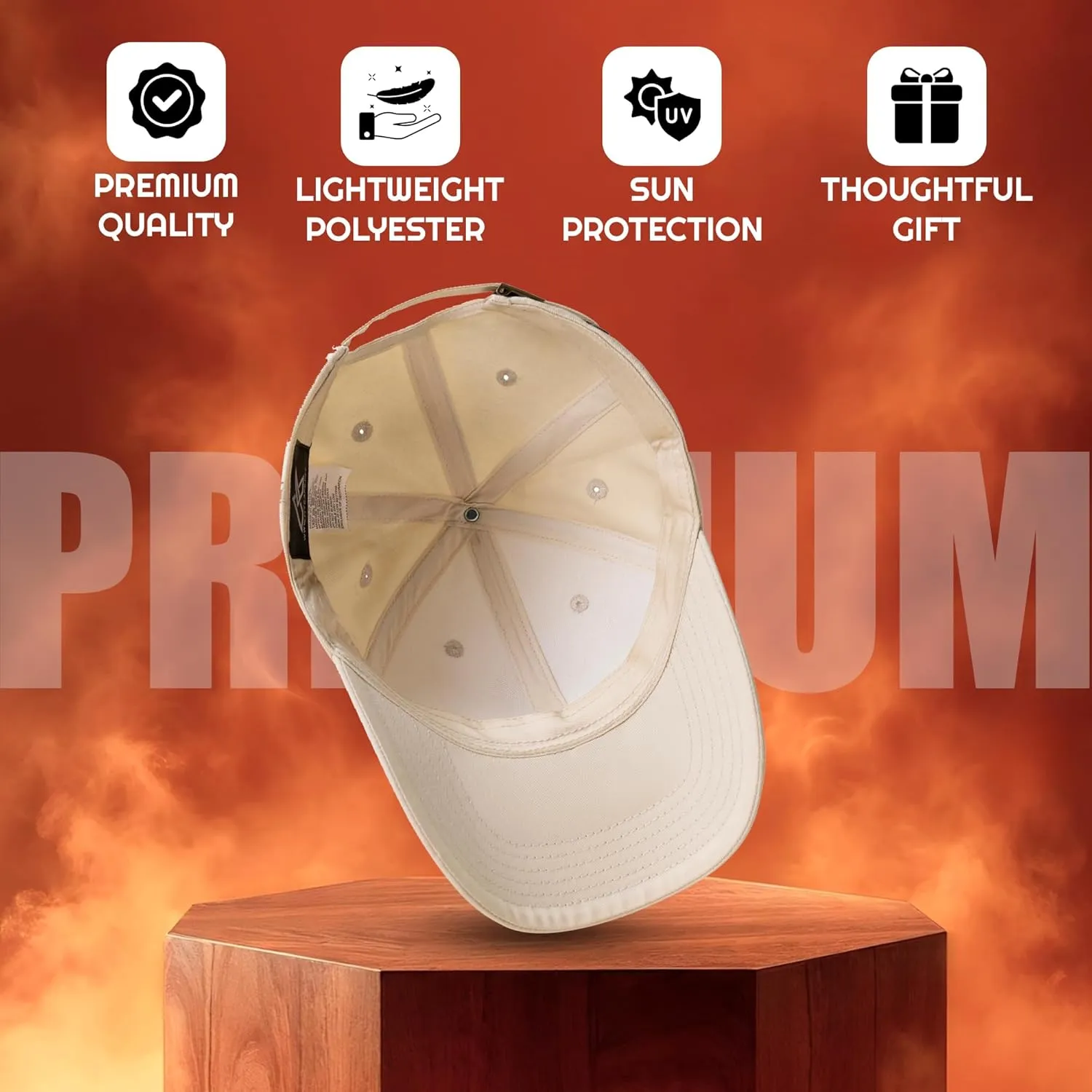 Regular Baseball Cap for Men & Women | Adjustable Plain Hat for Sun Protection, Unisex Classic Sports Cap with Custom Fit