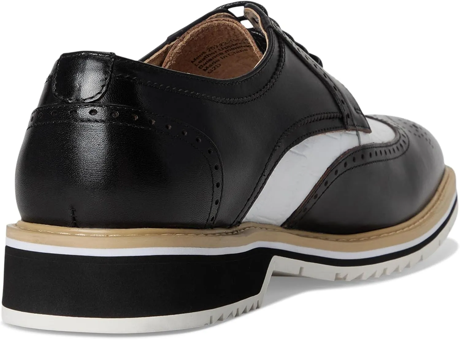 STACY ADAMS Men's Beaumont Wing Tip Lace-up Oxford