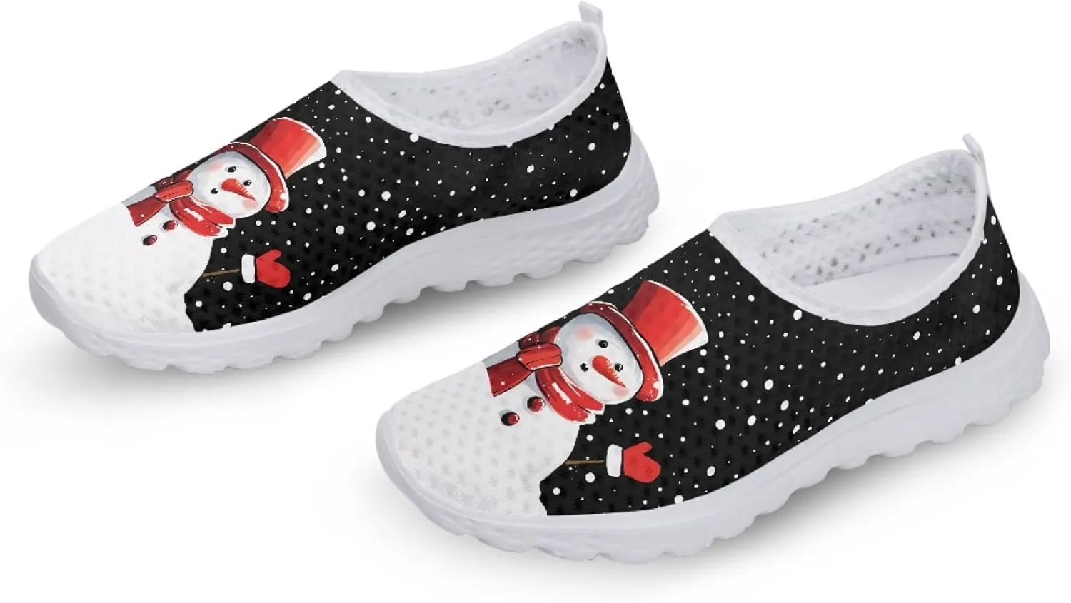 Women Slip on Trainers Breathable Walking Work Shoes Casual Lightweight Running Sneakers