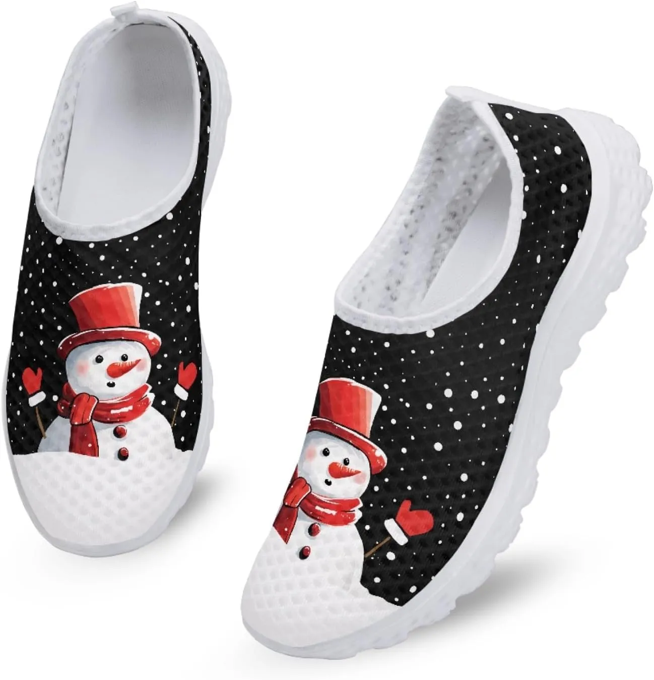 Women Slip on Trainers Breathable Walking Work Shoes Casual Lightweight Running Sneakers