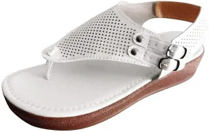 Womens Bohemian Flat Sandals Elastic Ankle Strap Dressy Summer Shoes Comfortable Beach Walking Slides Lightweight Casual Outdoor Footwear Orthopedic Shoes for Women