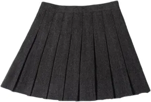 Women's Fashion Pleated Skirt  School Uniform High Waisted Skirt Mini Skirt for Girls Tennis Skirts