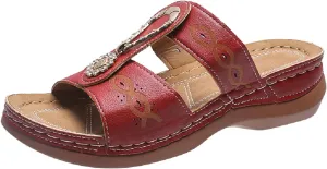 Womens Orthopedic Walking Sandals Orthotic Women Slide Slippers Orthopedic Straps Sandals for Women Orthopedic Womens Non Slip Casual Arch Support Flip Flops Mens Orthopedic Flip Flops Size 13