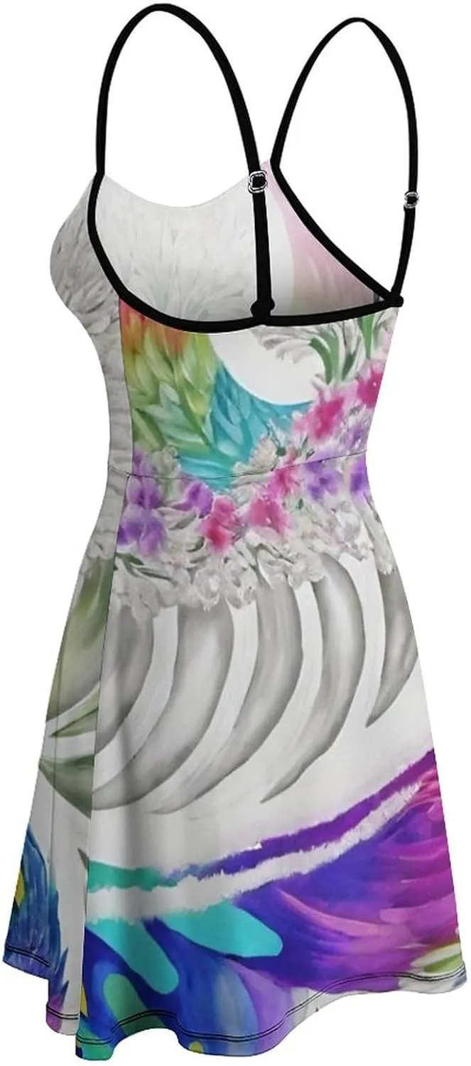 Women's Summer Flowy Long Dress for Vacation Party Wedding