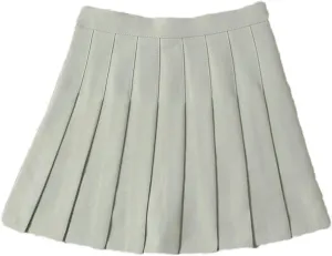 Women's Summer High Waist Mini Pleated Skirt  School Girl Uniform Skirt Casual Tennis Skirts