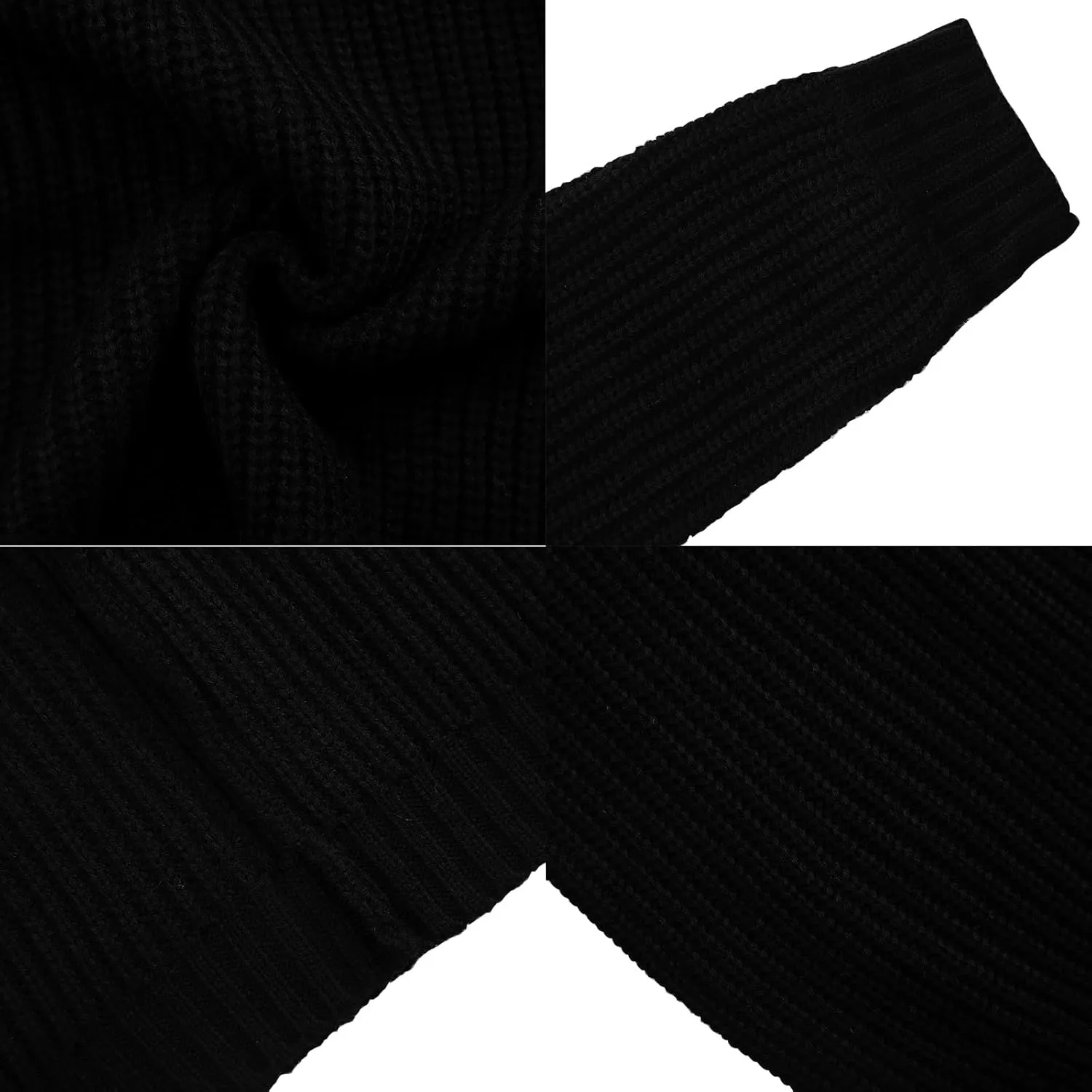 Womens Turtleneck Long Sleeve Knit Pullover Sweaters Solid Fall Winter Casual Spilt Hem Sweater Tops