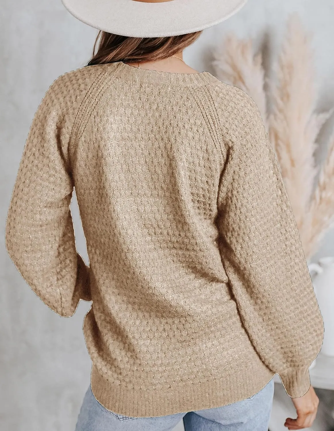 Womens Turtleneck Long Sleeve Knit Pullover Sweaters Solid Fall Winter Casual Spilt Hem Sweater Tops